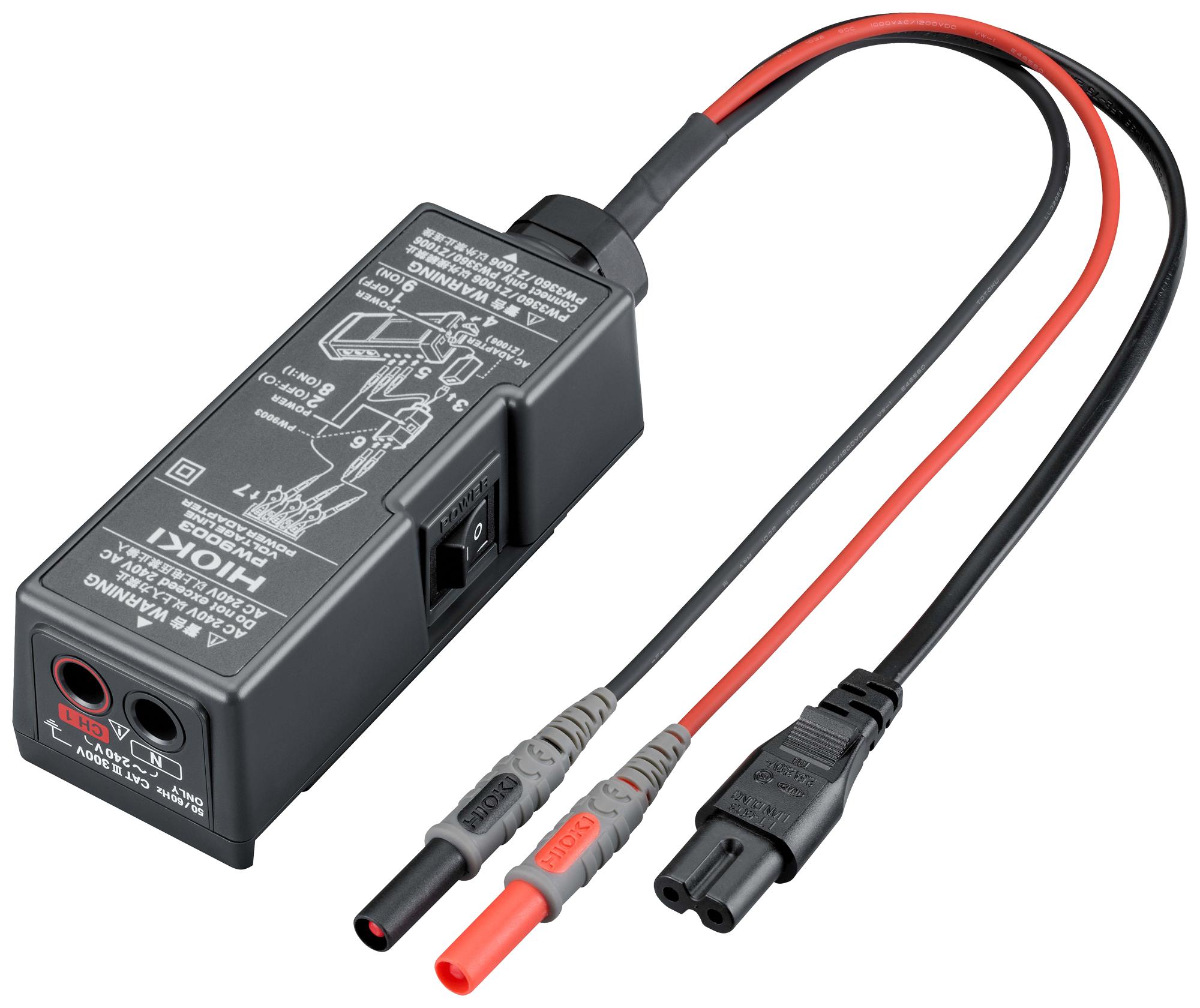 Hioki Pw9003 Voltage Line Power Adapter, Logger