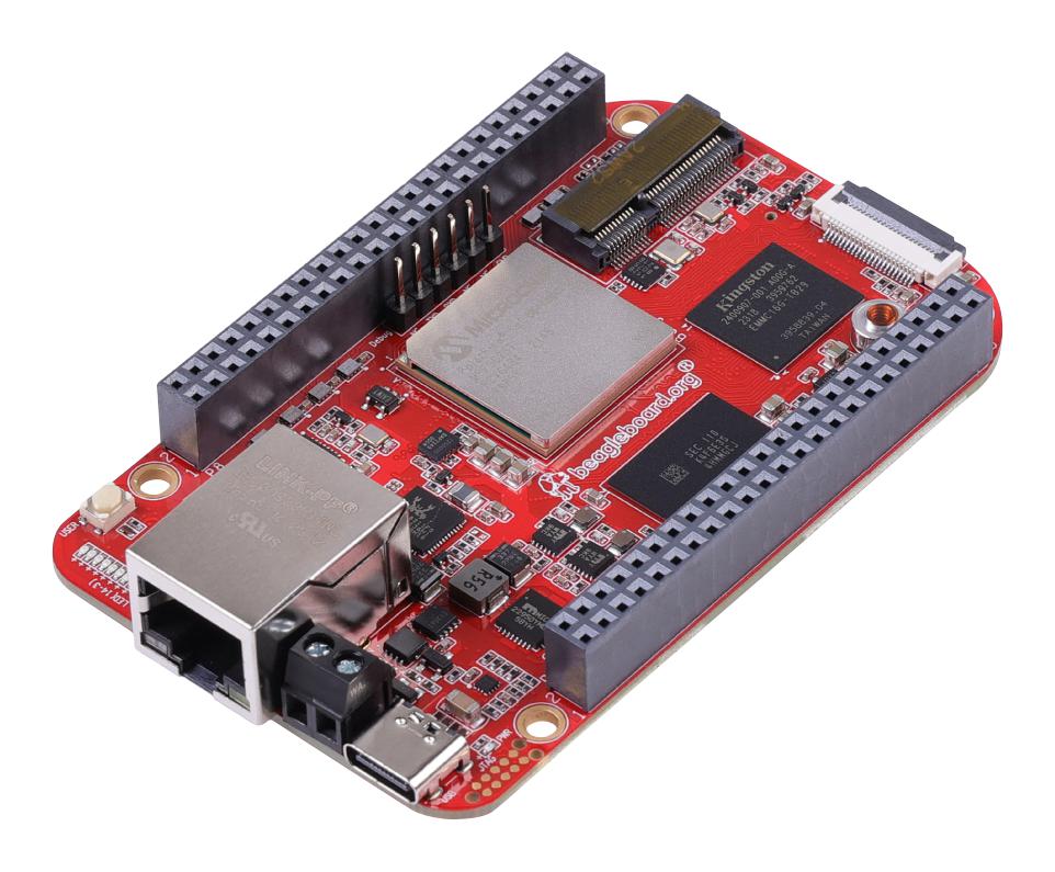 BeagleBoard 102110898 Sbc, Beaglev-Fire, Risc-V, Fpga