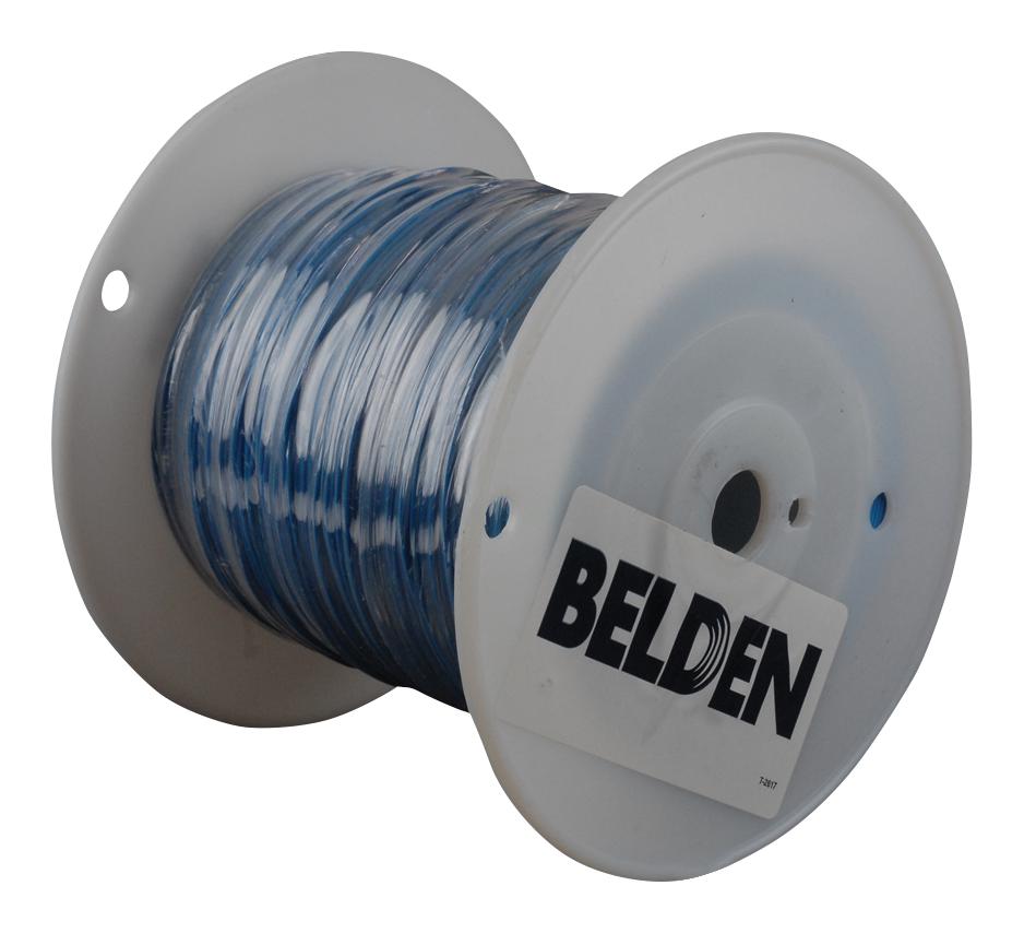 Belden 83005 0061000 Hook-Up Wire, 22Awg, Light Blue, 305M