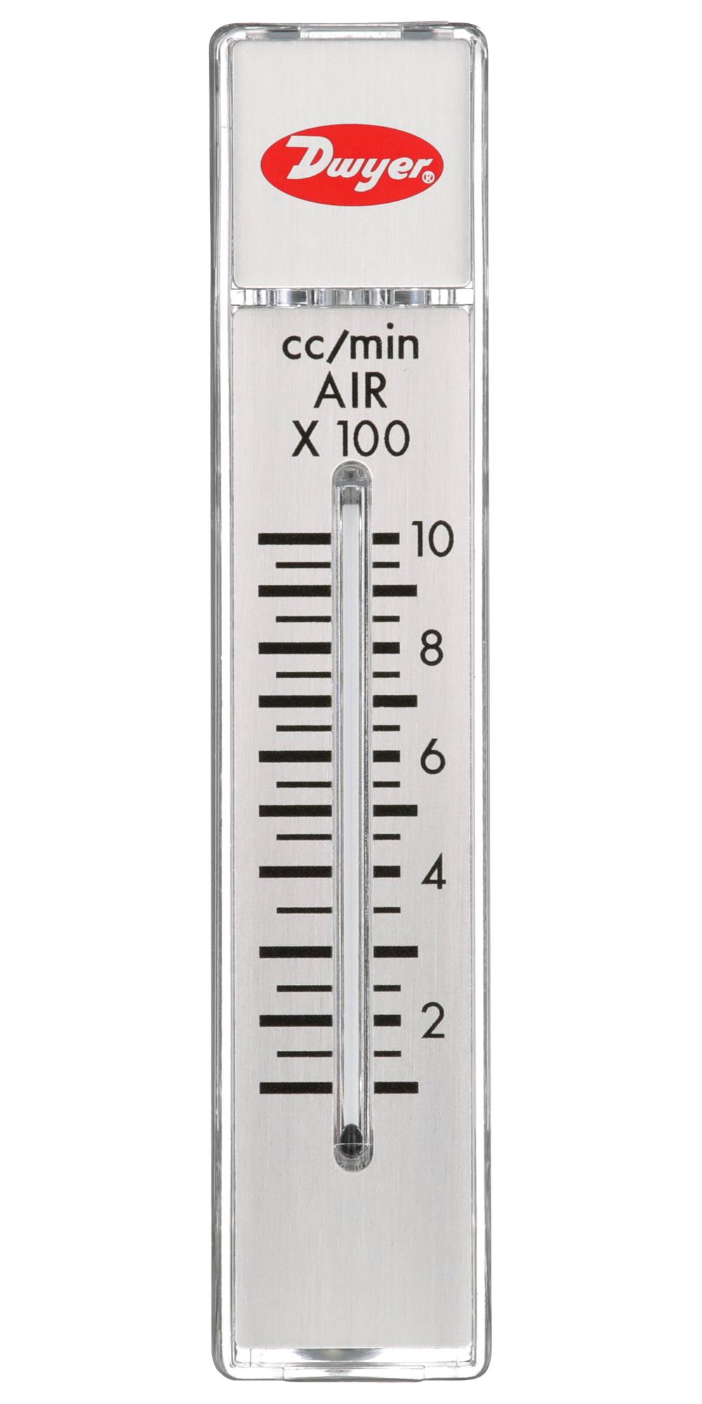 Dwyer Rma-13 Air Flowmeter, 100Psi, 1000Ccm, 1/8npt