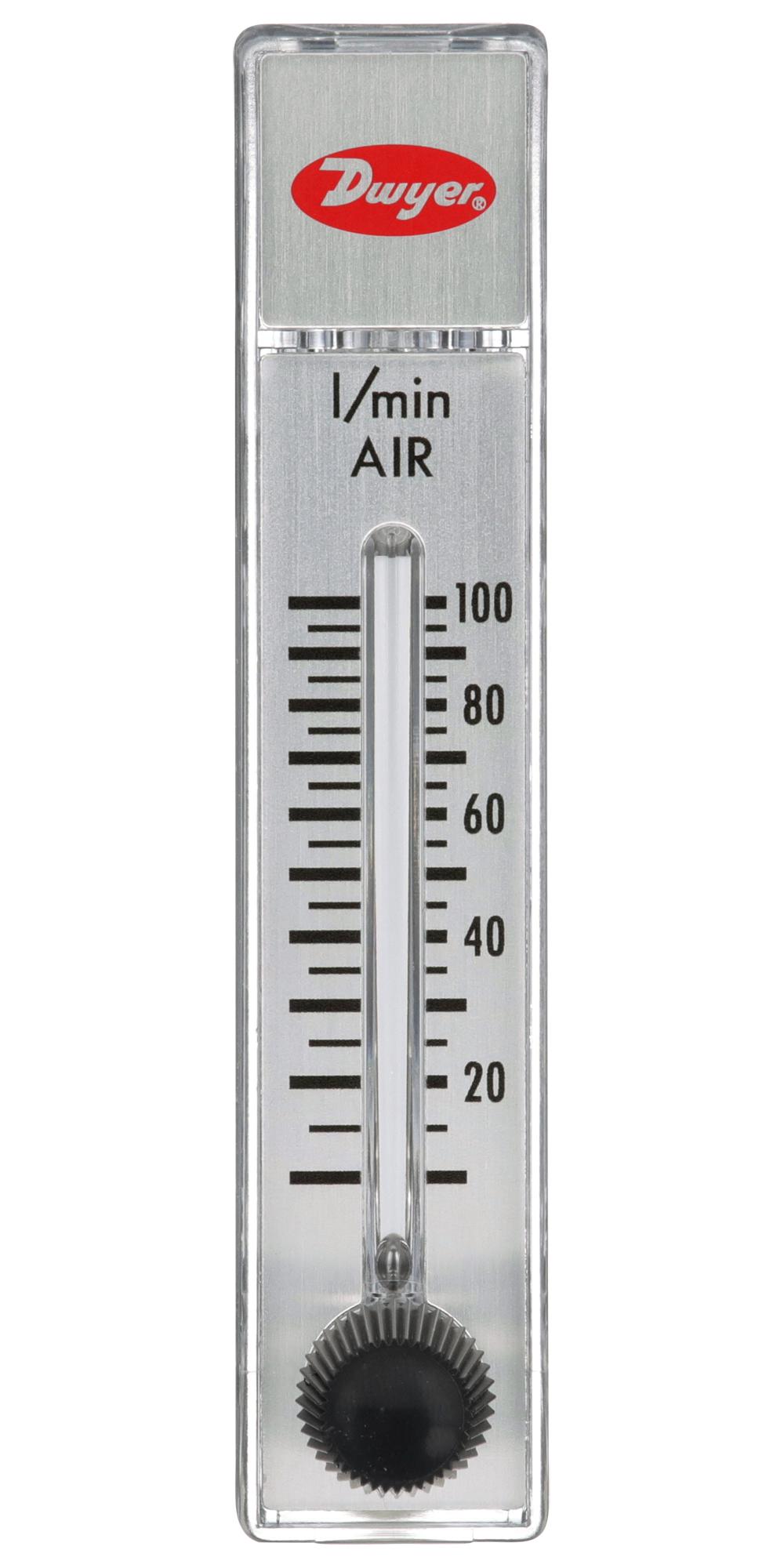 Dwyer Rma-25-Ssv Air Flowmeter, 100Psi, 100Lpm, 1/8 Fnpt