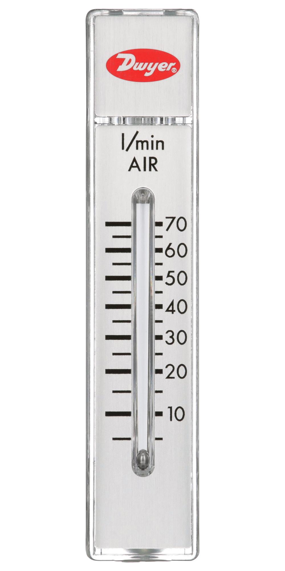 Dwyer Rma-23 Air Flowmeter, 100Psi, 50Lpm, 1/8 Fnpt