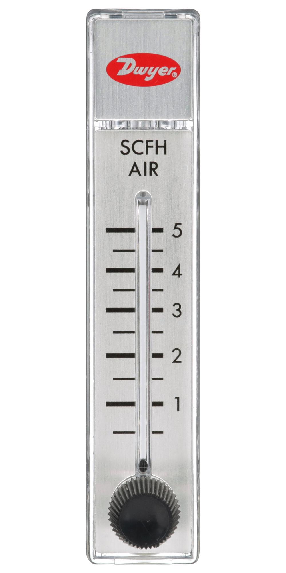 Dwyer Rma-2-Ssv Air Flowmeter, 100Psi, 1Scfh, 1/8 Fnpt