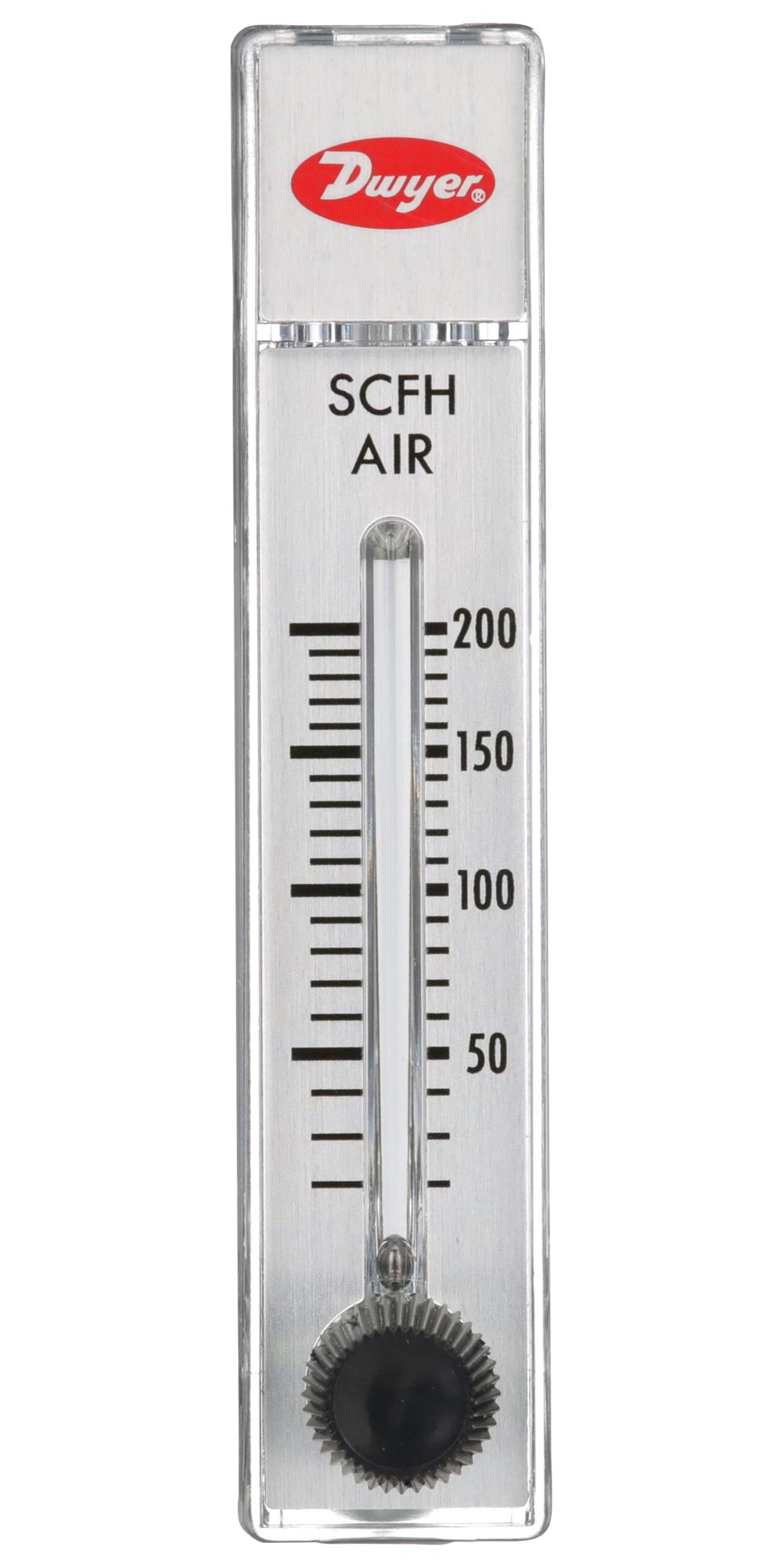 Dwyer Rma-10-Ssv Air Flowmeter, 100Psi, 240Scfh, 1/8fnpt