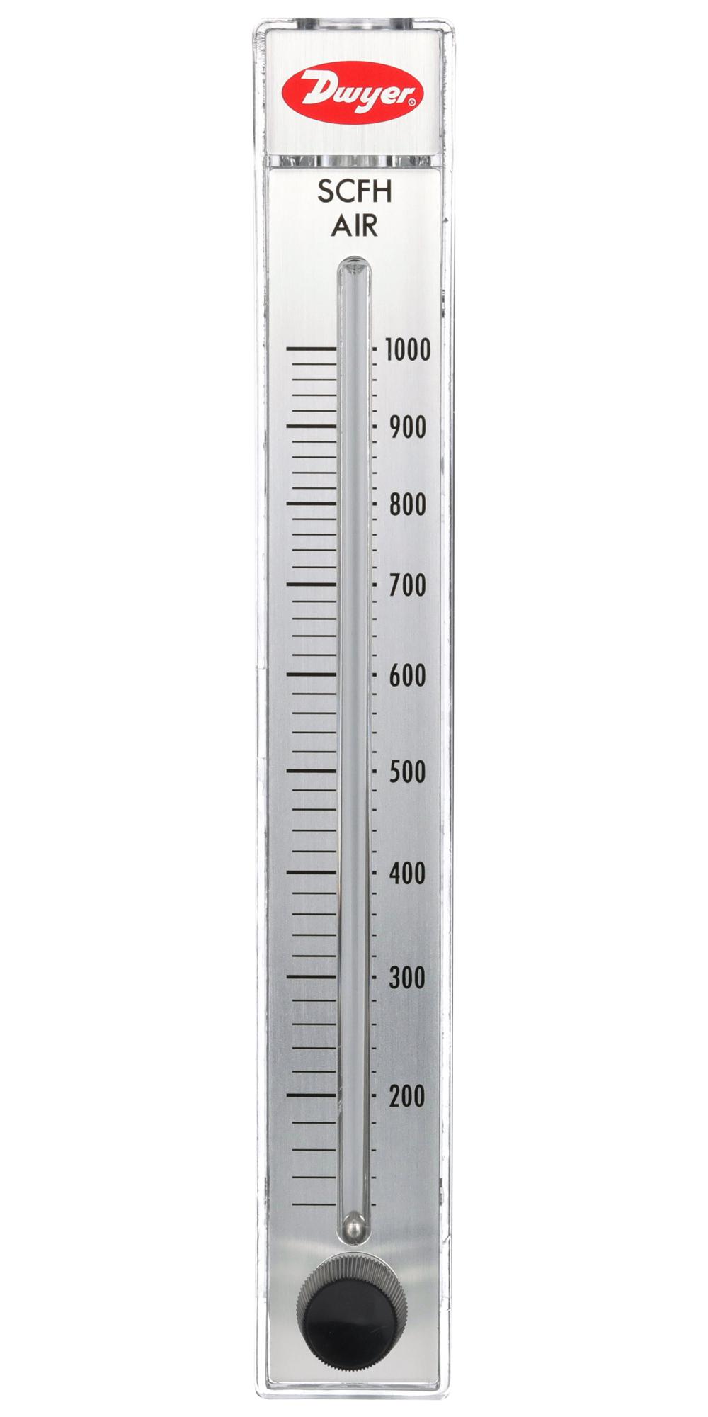 Dwyer Rmc-142-Ssv Liquid Flowmeter, 100Psi, 2.2Gpm, 1/2