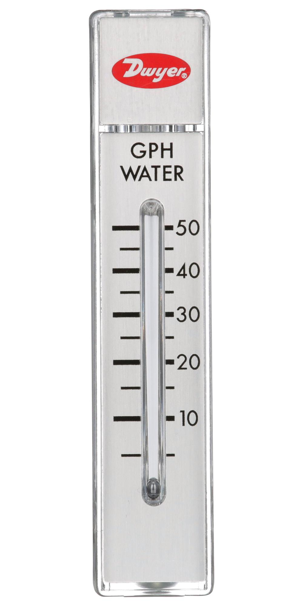 Dwyer Rma-33 Liquid Flowmeter, 100Psi, 110Ccm, 1/8