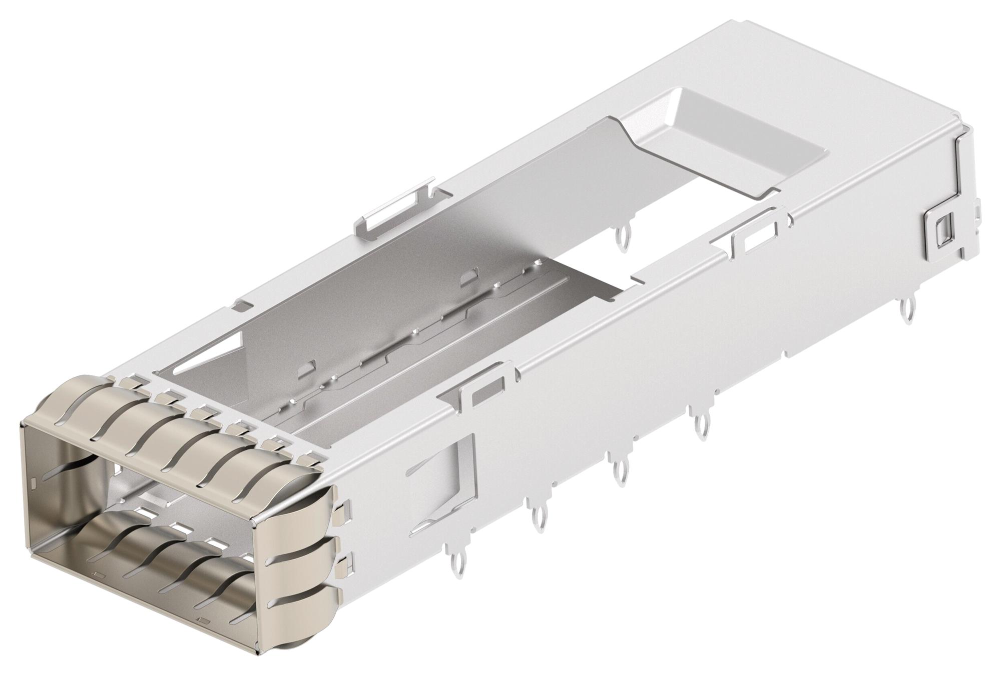 Te Connectivity 1-2385800-2 Conn Cage, Qsfp112, 1Port, Press-Fit