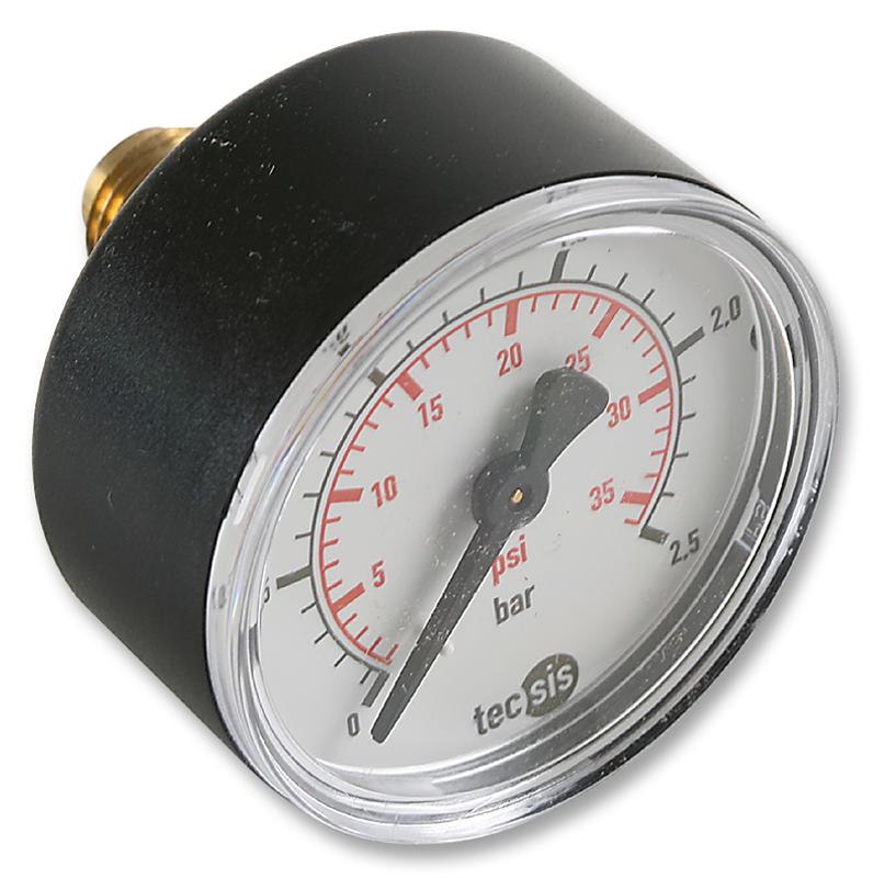 Tecsis 1425072030 Pressure Gauge, 50mm, 2.5Bar