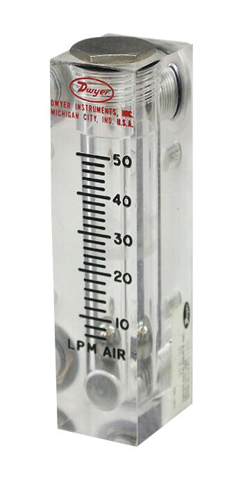 Dwyer Vfa-26 Air Flowmeter, 10Bar, 50Lpm, 1/8fnpt