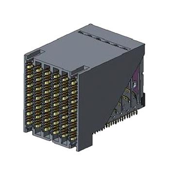 Amphenol Communications Solutions 10137002-101Lf Connector, Backplane, R/a Rcpt, 112Pos, 2mm