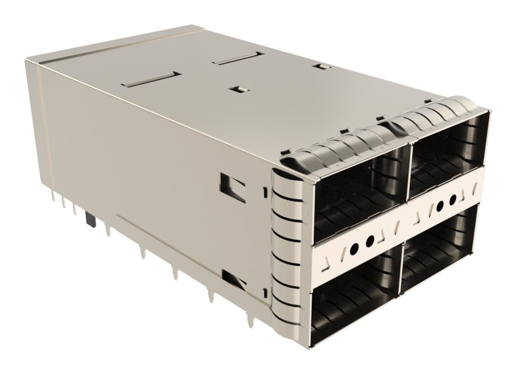 Amphenol Communications Solutions U95R175407Llh1B I/o Connector, Qsfp+, 76Pos, Press-Fit