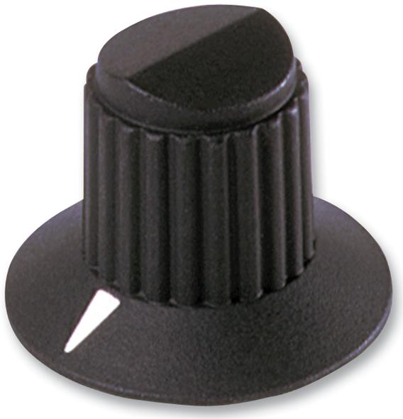 Ehc (Electronic Hardware) Ms91528-1F2B Switch Knob, Round