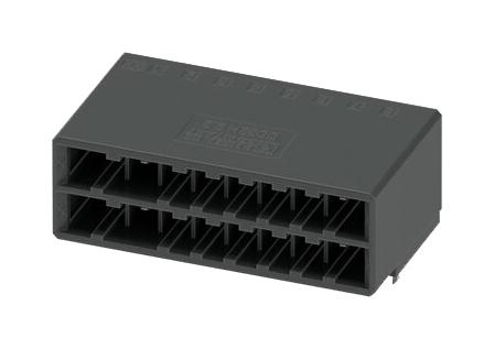 Phoenix Contact 1378272 Connector, R/a Hdr, 16Pos, 2Row, 5.08mm, Th