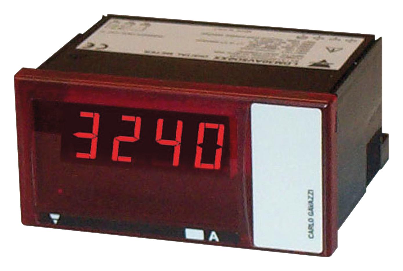 Carlo Gavazzi Ldm30Av5D0Xx Panel Meter, 4Digit, 14.2mm, 230Vac