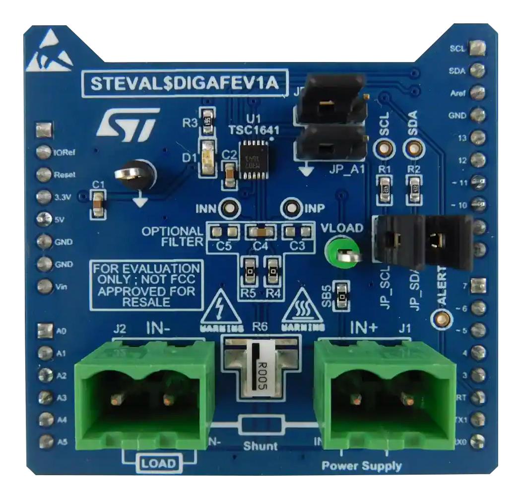 STMicroelectronics Steval-Digafev1 Eval Brd, Current/pwr/temp/vltg Monitor