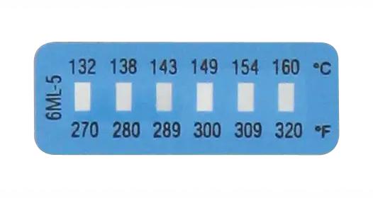 Dwyer Ks-0208 Irreversible Temperature Labels,range 4