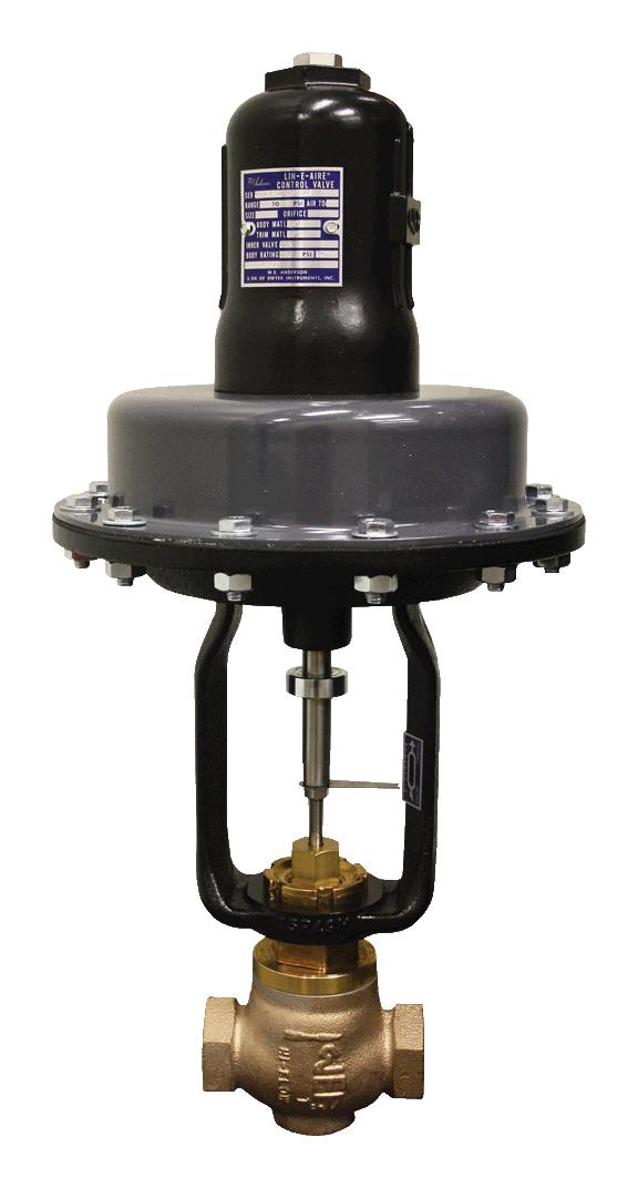 Dwyer 2000Va32-230-Qs 12 Control Valve, Cv Of 6.45, Bronze