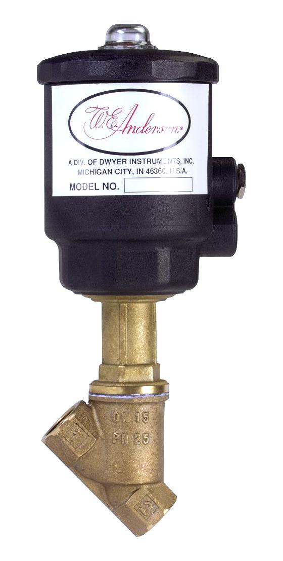 Dwyer Sav-Bte3-Nc Angle Seat Valve, 1-12 Npt, 3-916 A