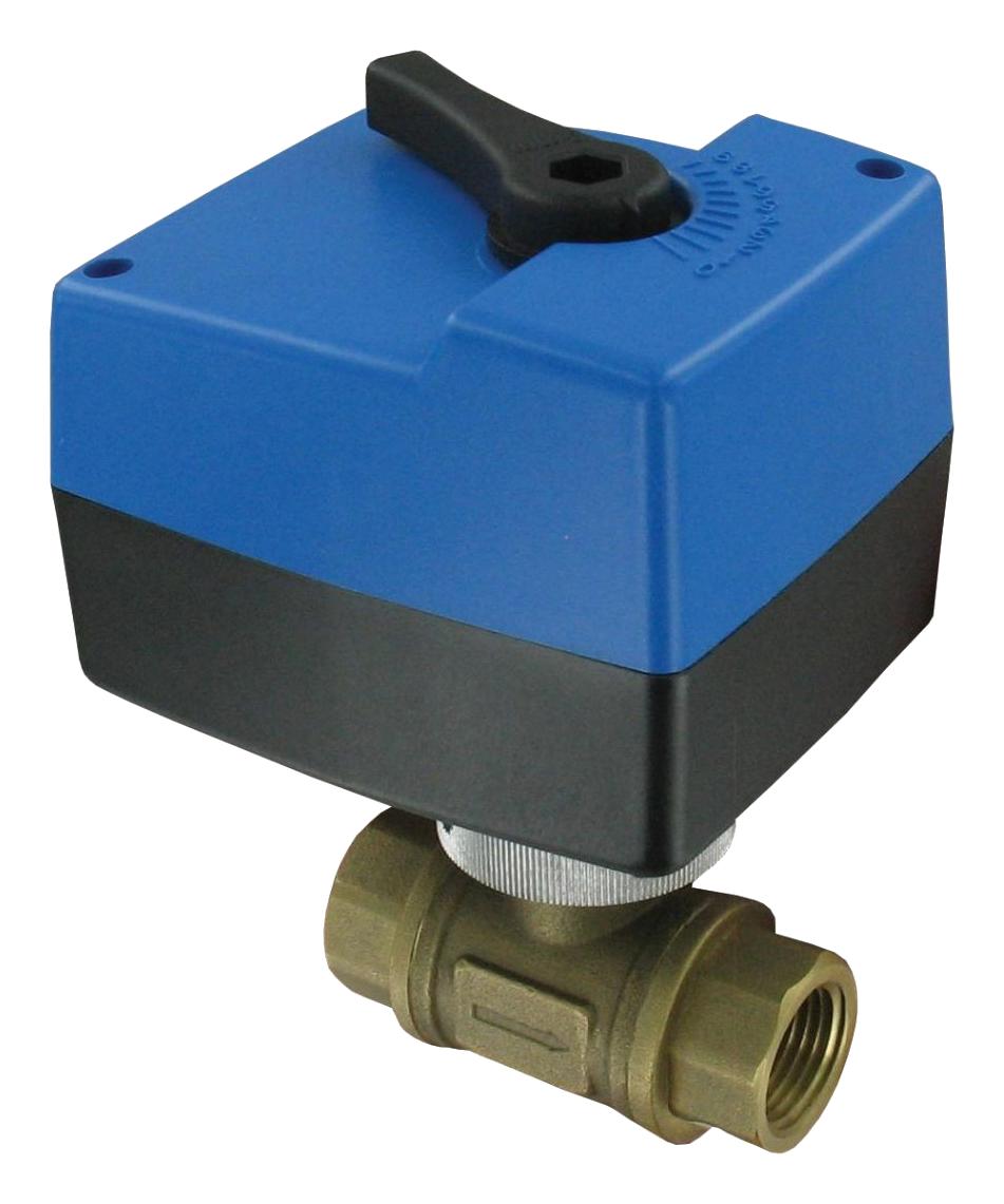 Dwyer Hbav0312 2-Way Ball Valve,34 Npt,floating,120 Va