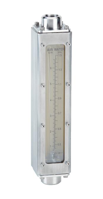 Dwyer If2703 Direct Read Flowmeter, 200Psi, 4.2Scfm