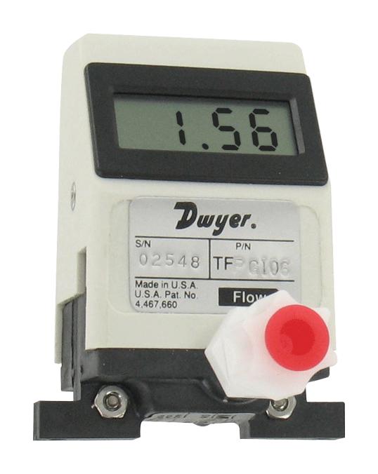 Dwyer Tfp-Gi05 Gas Turbine Flow Meter, Range .21 To 1