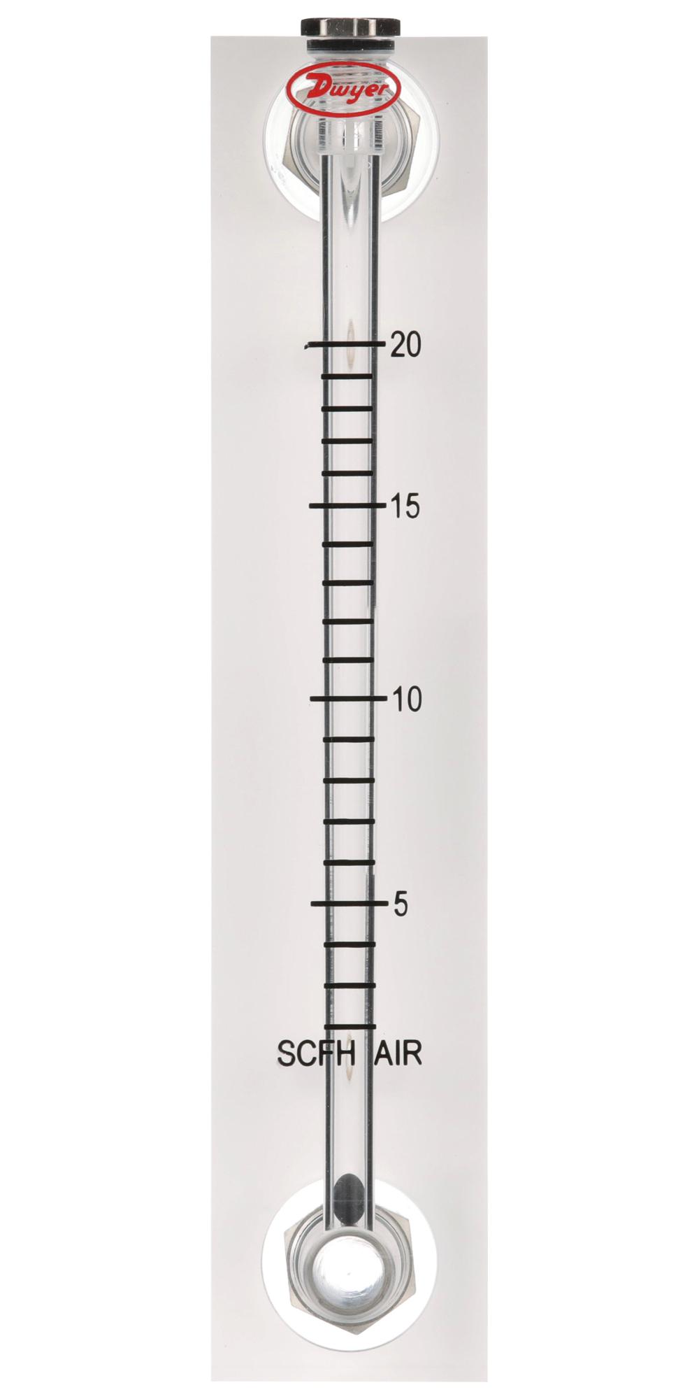 Dwyer Vfb-51 Air Flowmeter, 150Psi, 20Scfh, 1/8 Fnpt