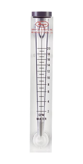 Dwyer Vfc-142 Liquid Flowmeter, 100Psi, 10Gpm, 1fnpt