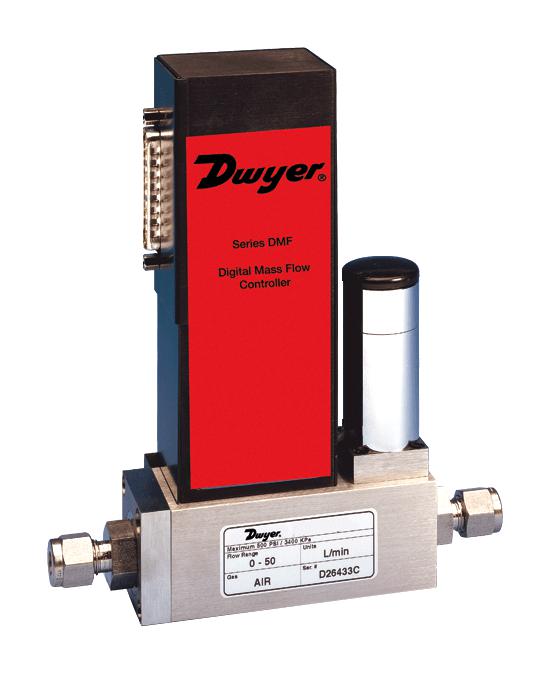 Dwyer Dmf-41433 Digital Mass Flow Controller,range 0-50