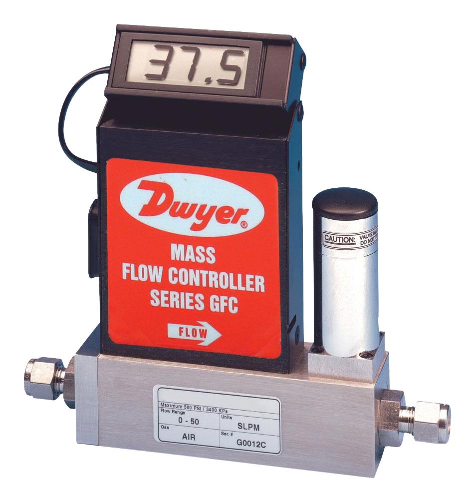 Dwyer Gfc-1109 Gas Mass Flow Controller,range 0-5 Lpm