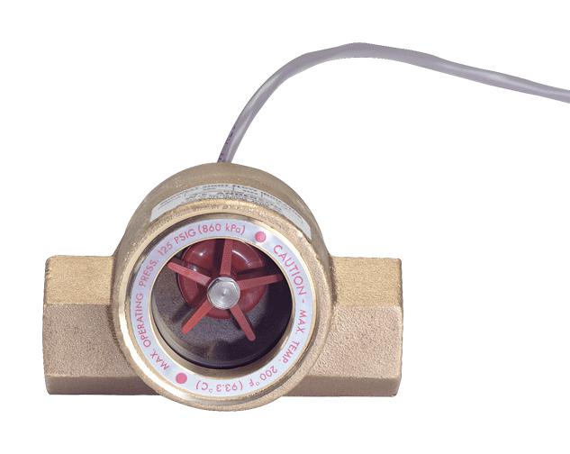 Dwyer Sfi-100T-1/2-A711T Brass Sight Flow Indicator With A-711T