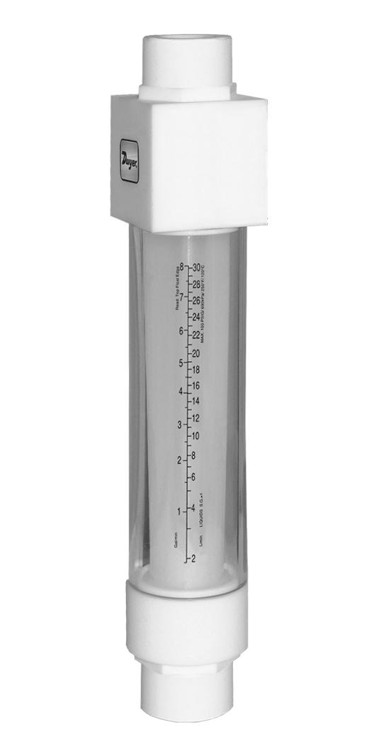 Dwyer Vat-6013 Variable Area Flowmeter, 34 Female Np