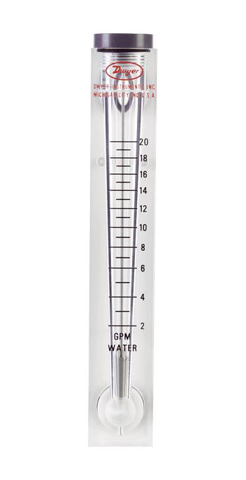 Dwyer Vfc-153 Liquid Flowmeter, 75Lpm, 100Psi, 1 Fnpt