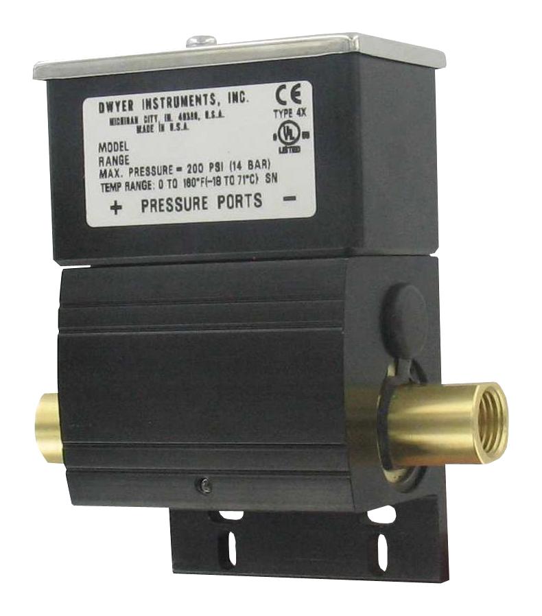 Dwyer Dxw-11-153-4 Pressure Switch, 75Psi, 1/4 Fnpt