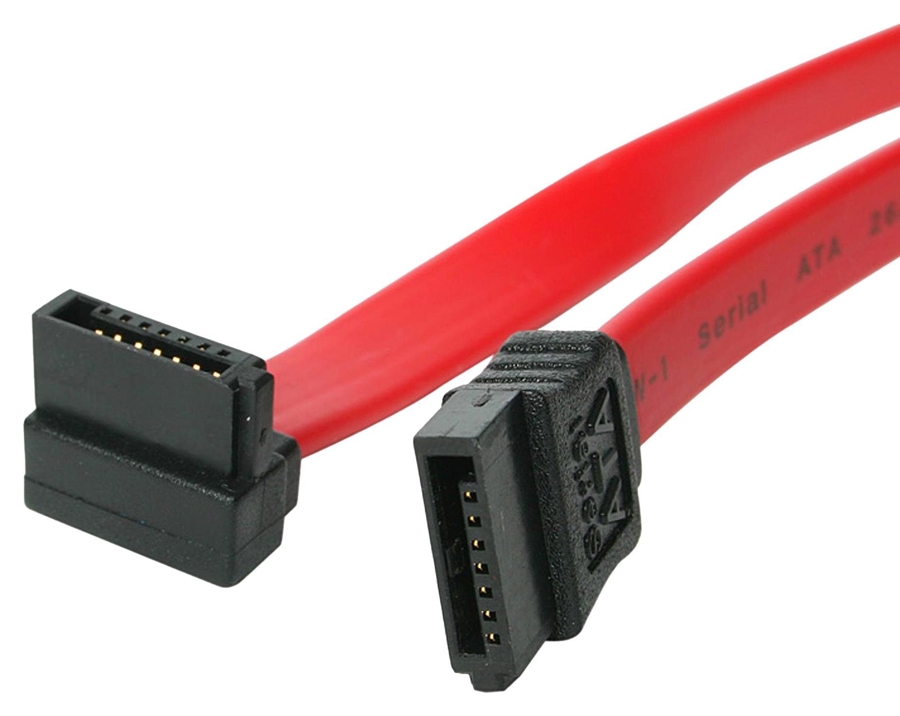 Startech Sata12Ra1 Cable Assy, Sata R/a Rcpt-R/a Rcpt