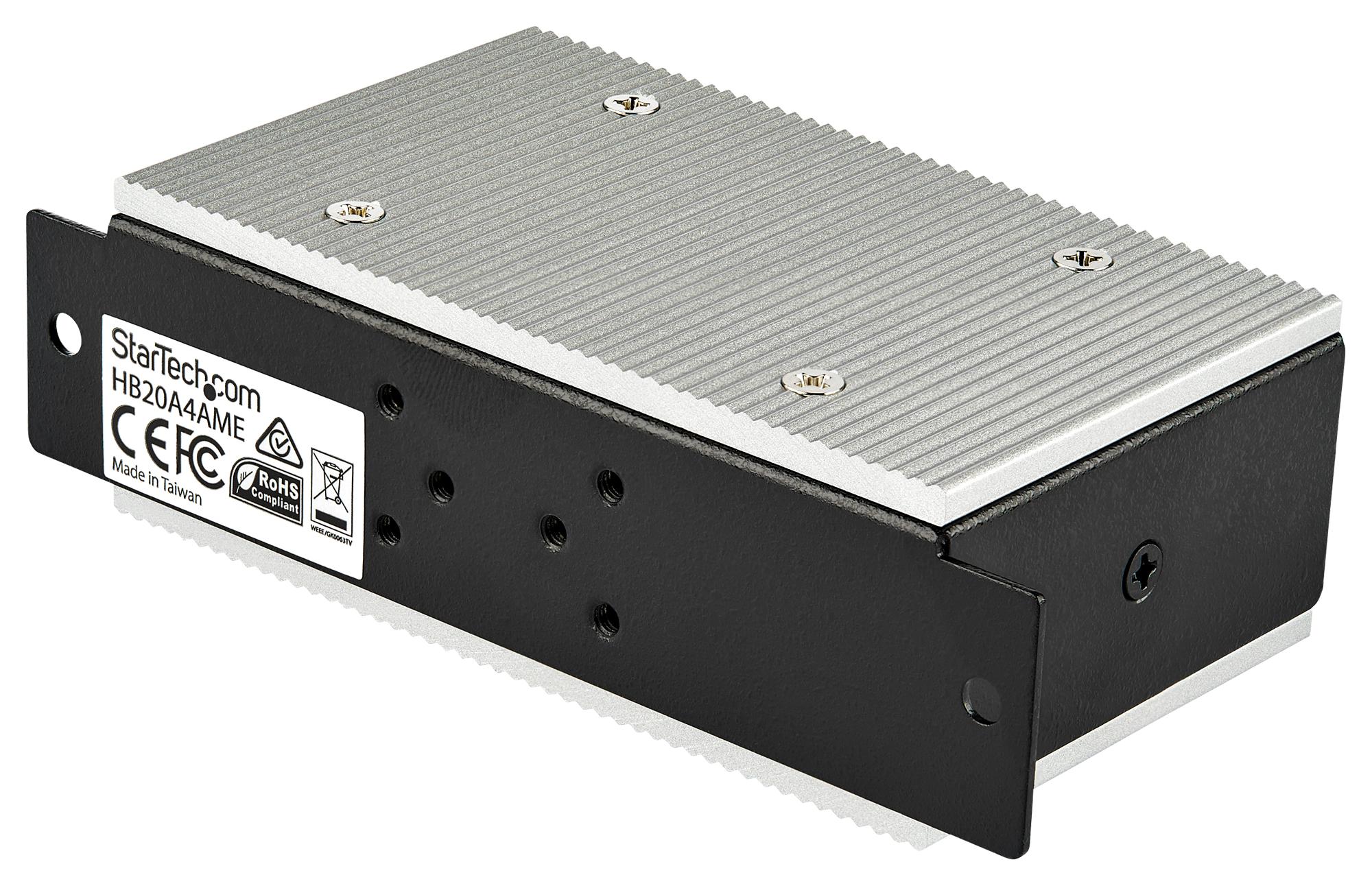 Startech Hb20A4Ame Hub, 4 Port, Mains Powered, Usb2.0