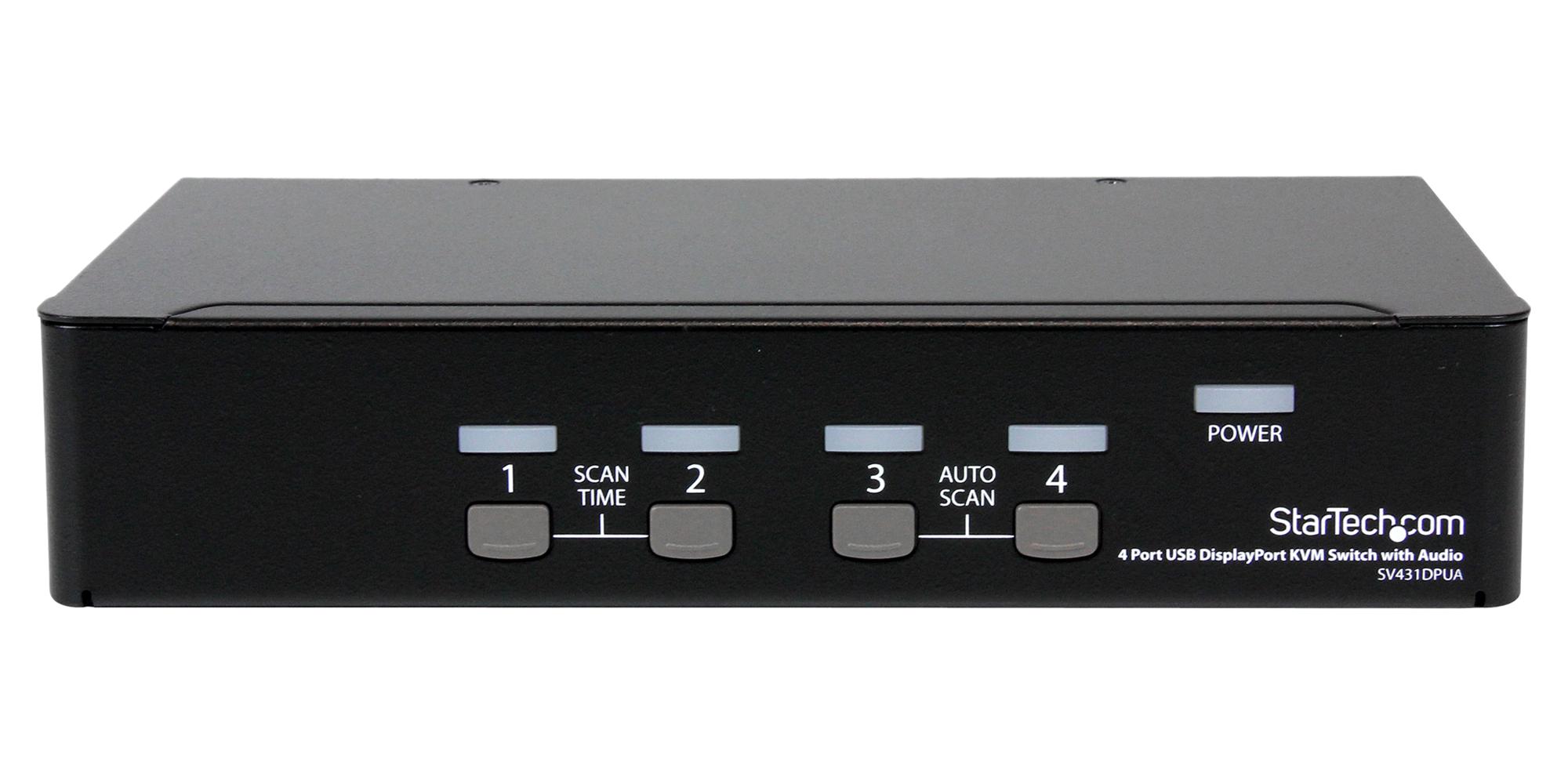 Startech Sv431Dpua Kvm Switch, 4Port, Manual