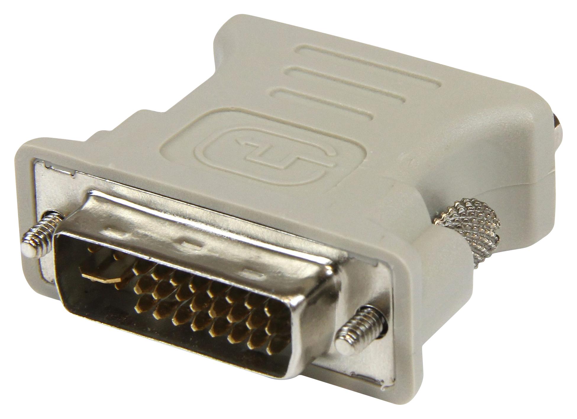 Startech Dvivgamf Adapter, Dvi-I Plug- Vga Rcpt, Beige