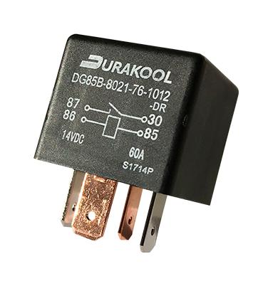 Durakool Dg85B-7011-76-1012-Dr Automotive Relay, Spdt, 60A, 12Vdc