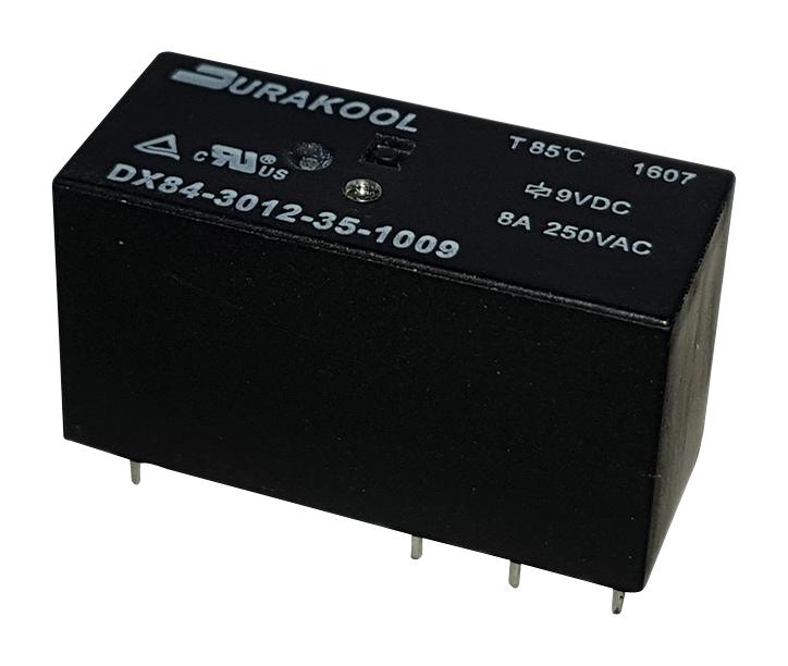 Durakool Dx84-2012-35-1012 Power Relay, Dpdt, 12A, 12Vdc, Th