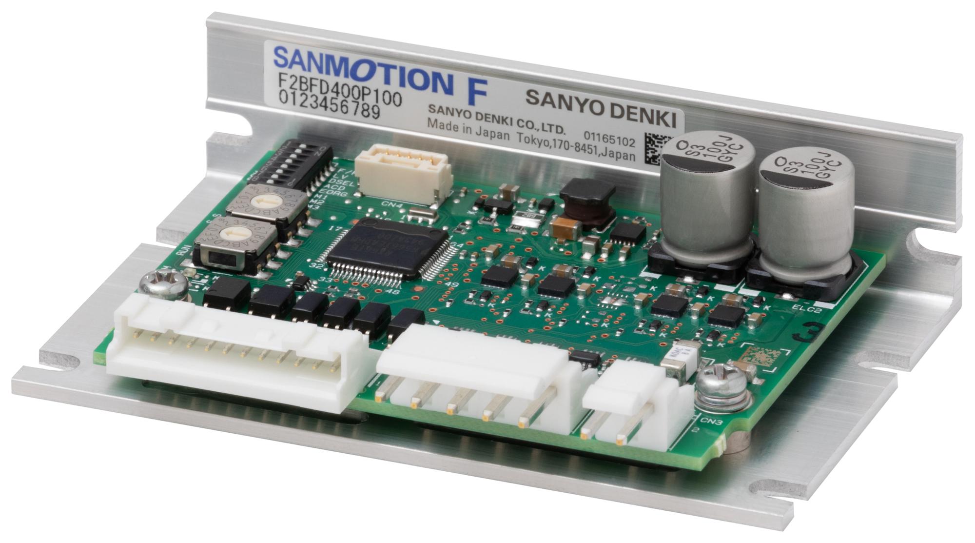 Sanyo Denki F2Bfd400P100 Stepper Motor Driver, 2-Ph, 24Vdc, 4A