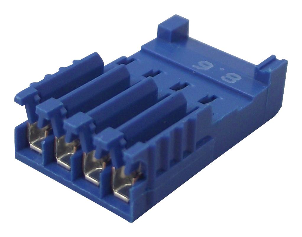 Amp Connectors / Te Connectivity 281786-4 Socket Idt, 1Row, 4Way