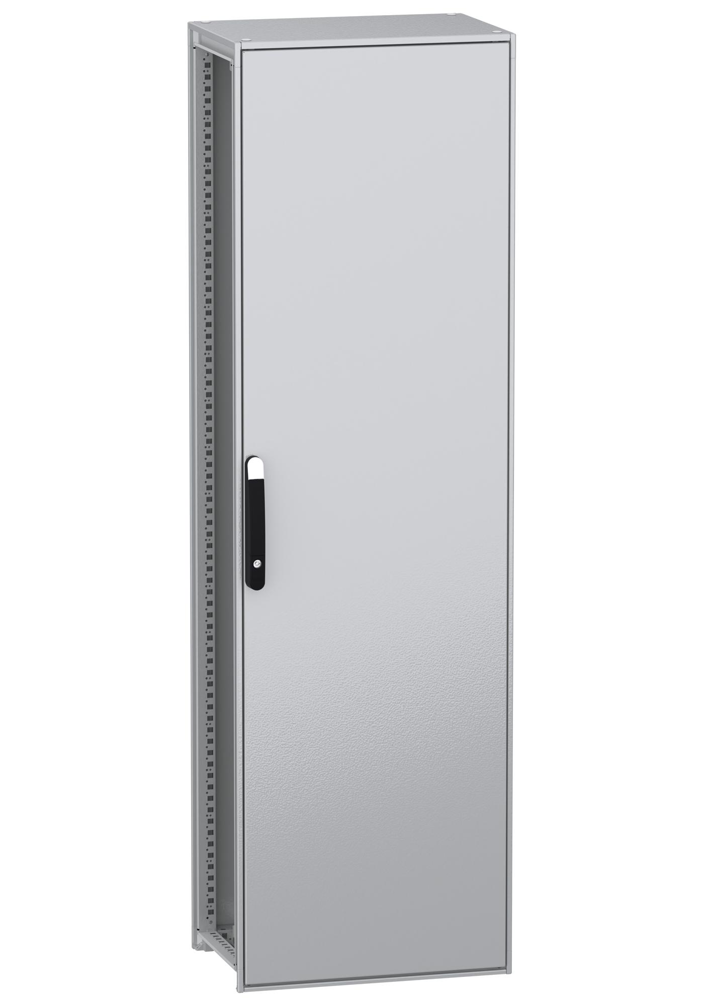 Schneider Electric Nsysfn20640P Enclosure, Floor Mount, Steel, Grey