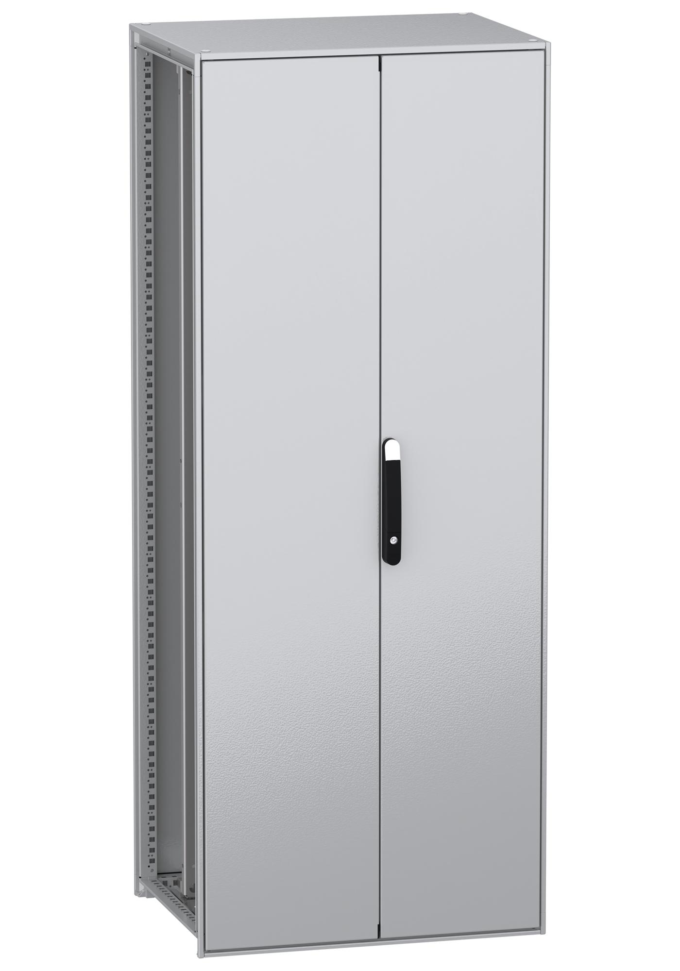 Schneider Electric Nsysfn208602Dp Enclosure, Floor Mount, Steel, Grey