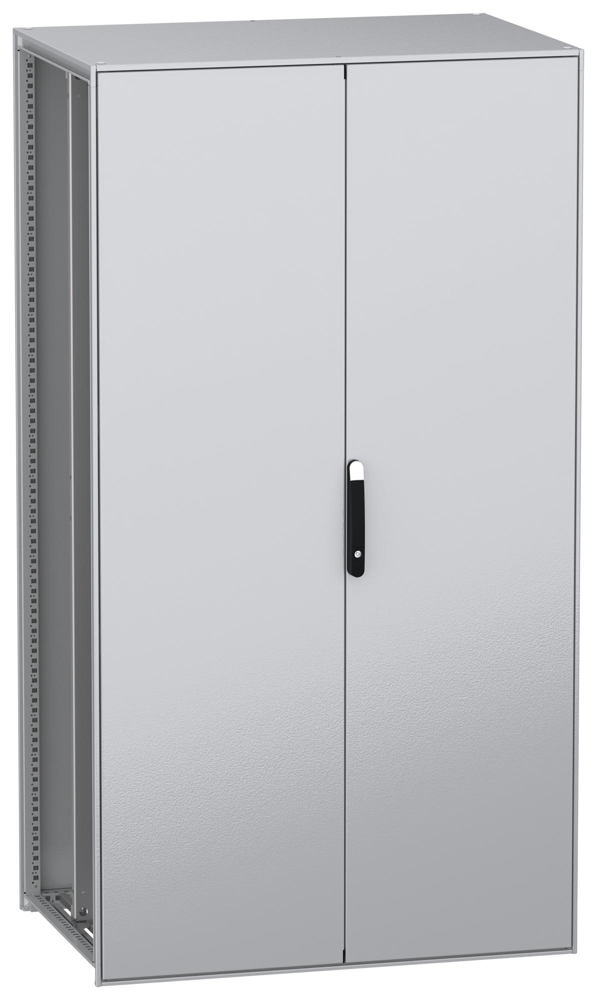 Schneider Electric Nsysfn2212802Dp Enclosure, Floor Mount, Steel, Grey