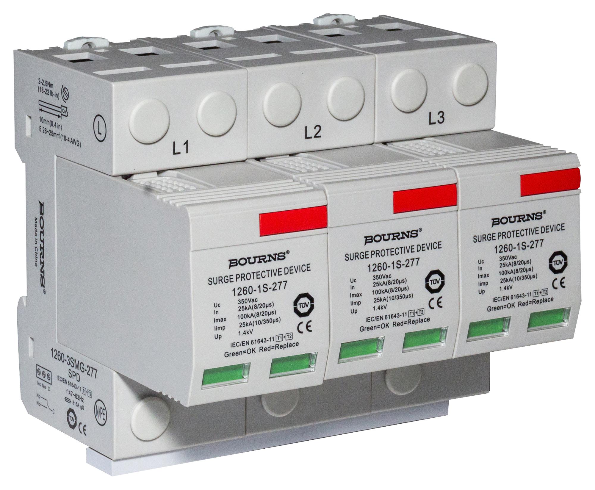 Bourns 1260-3Smg-230 Surge Protector, 100Ka, 275Vac