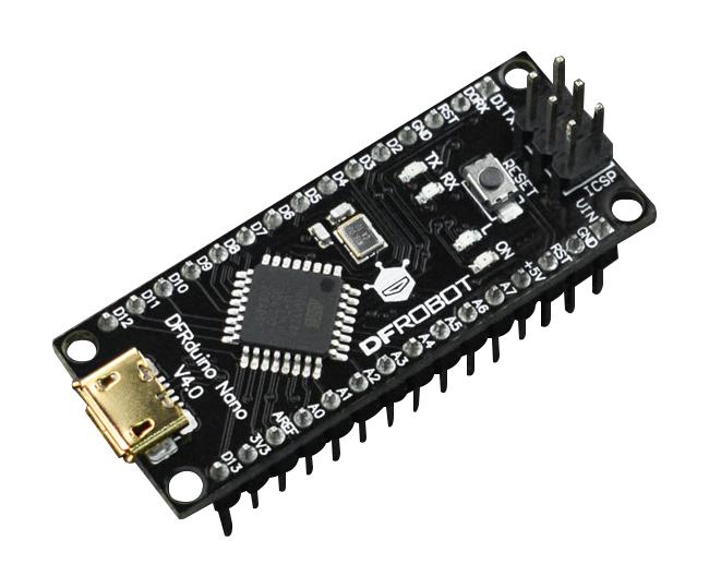 DFRobot Dfr0010 Dfrduino Nano Board, 8Bit, Avr, Atmega