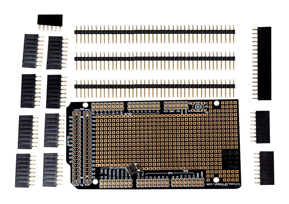 DFRobot Dfr0016 Mega Prototyping Shield, Arduino Due Brd