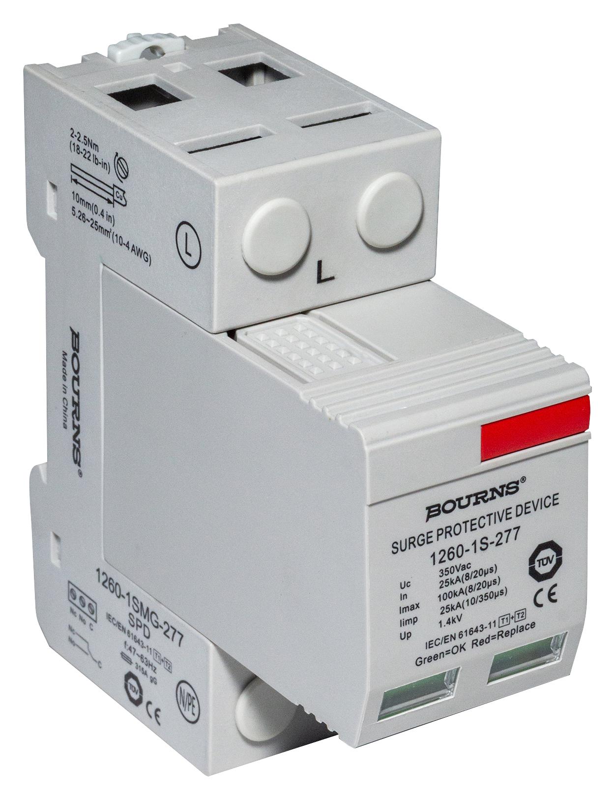 Bourns 1260-1Smg-690 Surge Protector, 100Ka, 750Vac