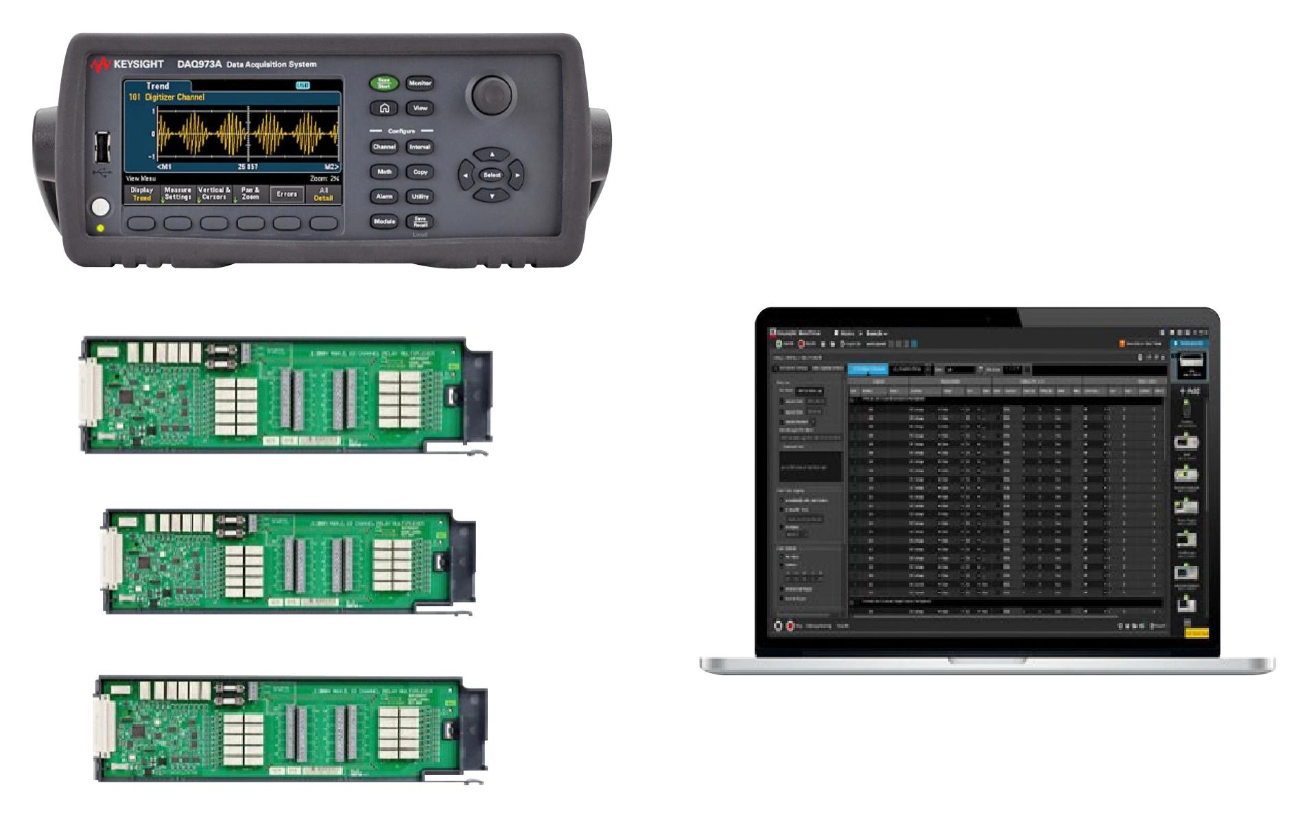 Keysight Technologies Daq973Mbx Daq Multiplexer Bundle, 120 Channel