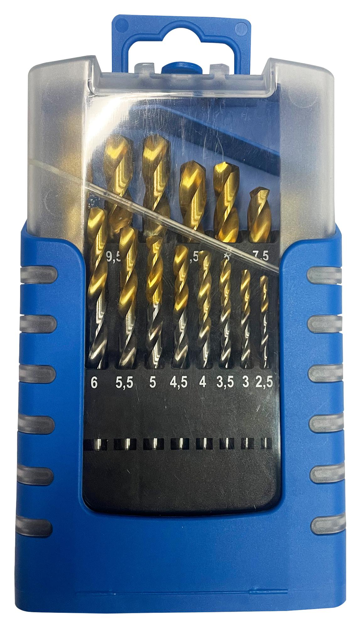 Multicomp Pro Mp013271 Twist Drill Bit Set, Hss, 19Pc